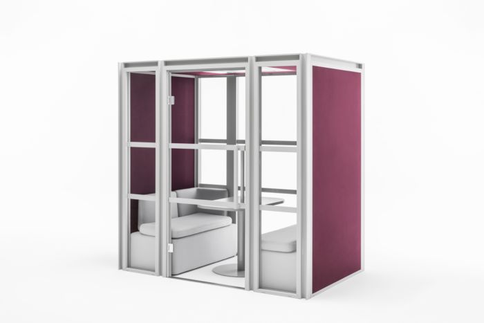 Meeting pod for office open-plan workplace