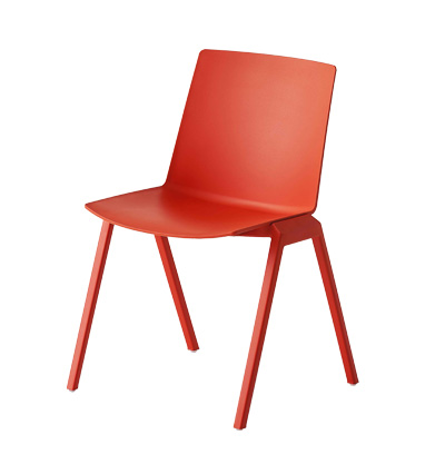 Jubel chair red four legs