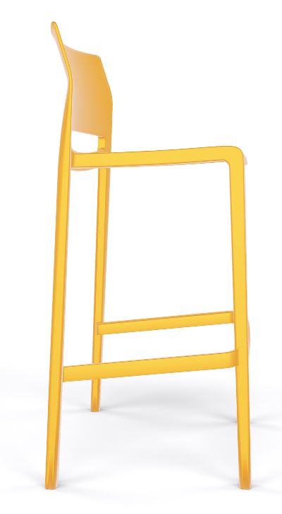 Bakhita stool all yellow