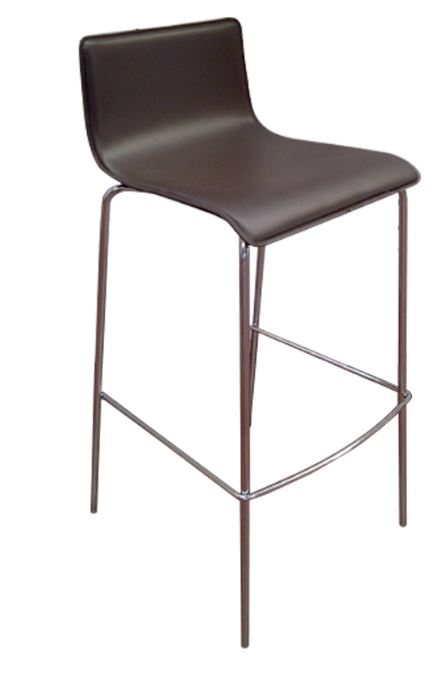Lila stool covered