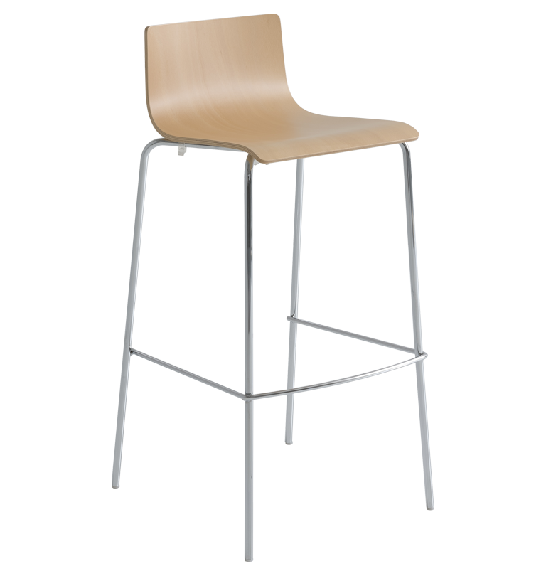 lila plywood stool