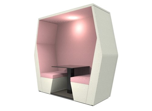 bill pod 2 seat den with wall